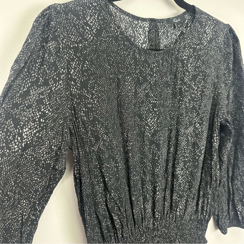 Rails Inez Slate Python Mini Dress - image 6